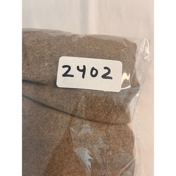 Zara Women's High Waisted Tan Brown Pleated Trousers Pants Workwear Office EUC - Picture 6 of 6